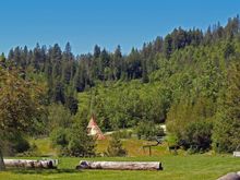 View Of The Teepee (Red Horse Mountain Guest Ranch, Harrison, Idaho)