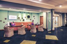 Hotel lobby reception