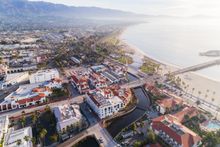 Santa Barbara (pictured in February 2018) shines this spring with new hotel developments, restaurants and events. 