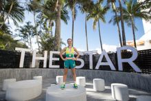 Australian Gold Medal Walker Jemima Montag visits The Star Gold Coast