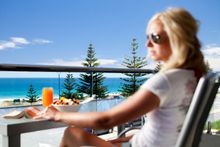 Sweeping Indian Ocean views from Seashells Scarborough