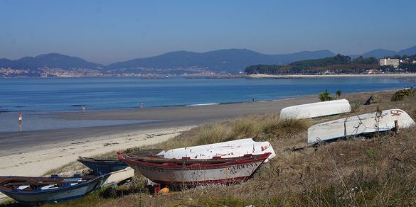 Boats near Vigo, Portuguese Coastal Camino 