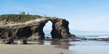 Cathedrals beach in Ribadeo, Ruta do Cantabrico