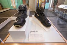 LeBron James' shoes from a 2016 NBA Game