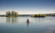 Entspannung pur am Oberrieder Weiher bzw. den Badeseen