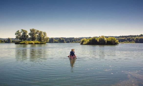Entspannung pur am Oberrieder Weiher bzw. den Badeseen