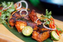 Chinese Grilled Stingray with Sambal and Chincalok