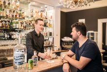 Taste My Swiss City: Lukas von Bidder in the Hotel Teufelhof in Basel. 