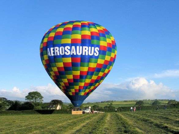 Balloon over East Devon