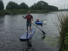 SUP on the Exe Canal