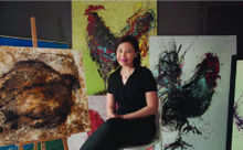 Terengganu-native and local artist, Jennifer Tan