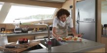 Cuisine on board a Dream Yacht Charters cruise