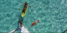 Watersports on a Dream Yacht Charters cruise