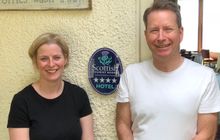 Rachel and Calum Ross, Owners of Loch Melfort Hotel