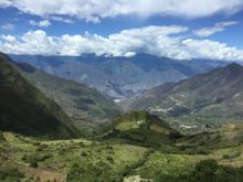 Outside of  Leymebamba