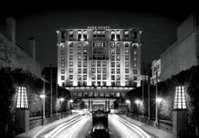 Park Hyatt Melbourne facade BW
