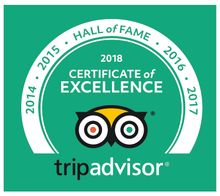 2018 Trip Advisor Hall of Fame