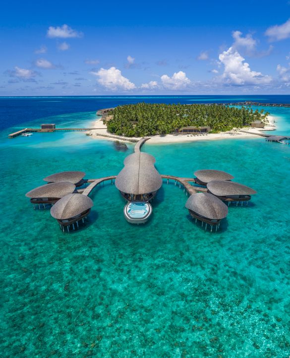 Iridium Spa at The St. Regis Maldives Vommuli Resort.