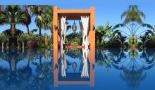 Take a dip in the stunning infinity pool