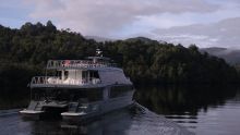 Spirit of the Wild cruising on the Gordon River on Tasmania's west coast
