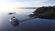 Spirit of the Wild cruising on the Gordon River on Tasmania's west coast