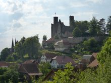 Castle ruin in Bornhagen