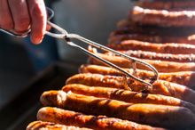 Perfect barbecue: Thuringian bratwurst