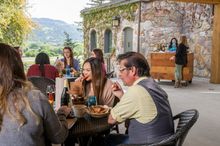 Dining at Wero in Geyserville.