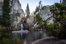 Roadside Waterfall on Highway 108- Sonora Pass 