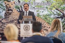 Image 2: Mr Yuvraj Padole, Deputy Director of Madhya Pradesh Tourism, provided attendees at Madhya Pradesh Tourism’s three roadshow events with an informative presentation on why the destination should be on every travel list.