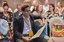 Image 1: Members from the UK travel trade, including Shailendra Rashinkar from Brightsun Travel, attended Madhya Pradesh Tourism's roadshow event in Manchester on 13 June 2018.