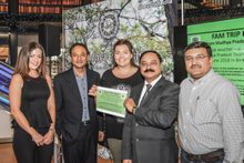 Image 3: Grace O'Mahony from Adaptable Travel won a fam trip during Madhya Pradesh Tourism's roadshow event in Birmingham on 14 June 2018.