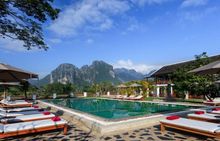 Vang Vieng riverside boutique resort