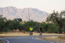 The Loop Bike Path in Tucson 