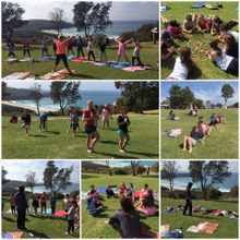 Shontelle Hannigan's Yoga on the Move at Reflections Killalea Reserve - Yoga is for Everybody” no matter your age, you can gain skills in balance, mindfulness and self awareness through a higher consciousness.