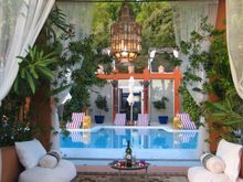 Relax by the Retreat's pool. 