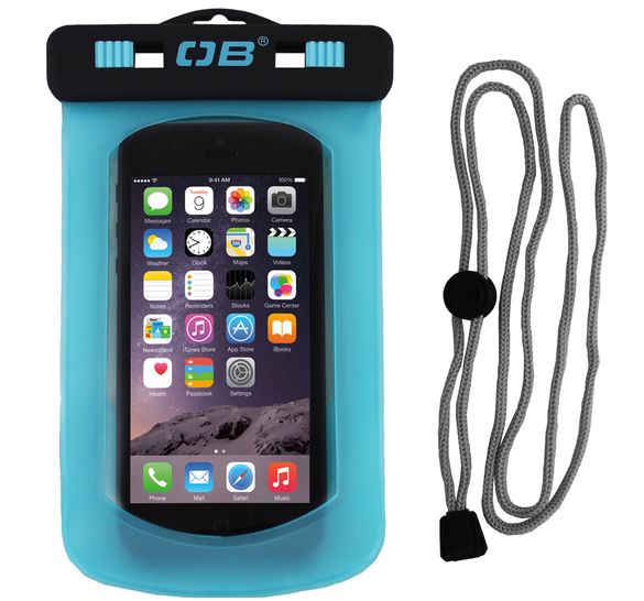 OverBoard Waterproof Small Phone Case in Aqua