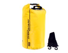 Pictured is the OverBoard 20 Litre Dry Tube in Yellow 