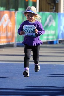 Born to Run: Harper McDonald in the Gold Coast Airport Fun Run 