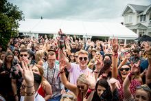 Each of the nine vineyards taking part in Toast Martinborough has different musicians playing creating a unique atmosphere.