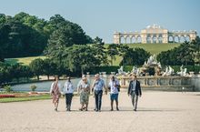 The grounds of Schönbrunn Palace, Vienna 