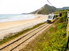 Slow train through Asturias