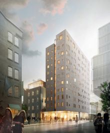 The Hotel Britomart, Auckland NZ (Render)