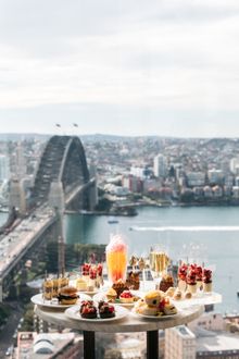 Blu Bar High Tea by Anna Polyviou at Shangri-La Hotel, Sydney