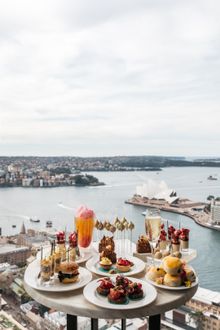 Blu Bar High Tea by Anna Polyviou at Shangri-La Hotel, Sydney