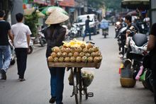 Street scene in Saigon, Vietnam