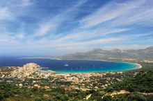 View over Calvi