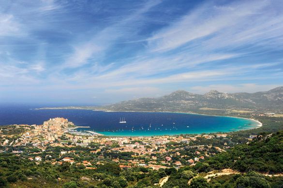 View over Calvi