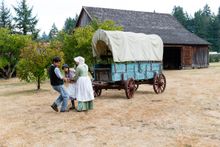Philip Foster Farm on the Oregon Trail