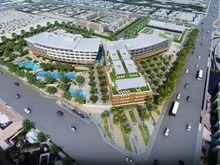 Rendering of Dream Palm Springs Hotel under development
